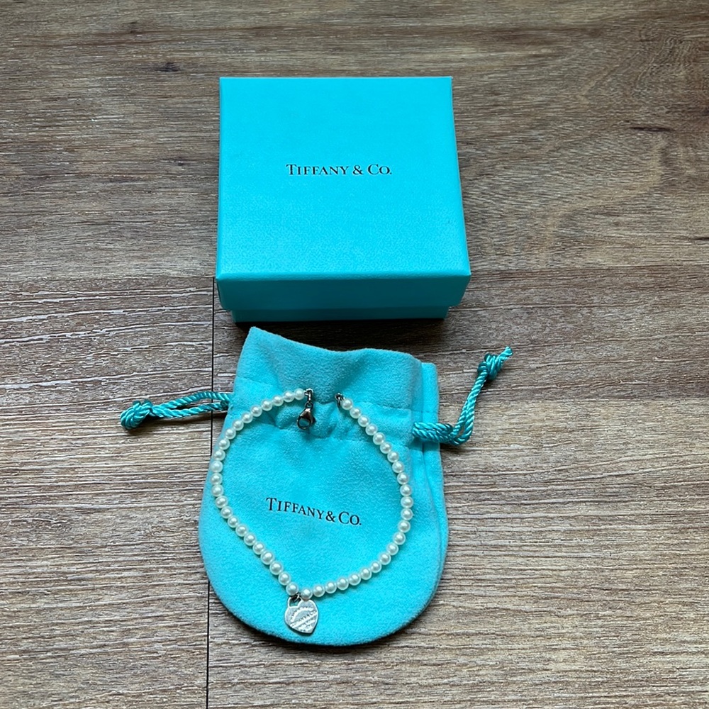Original Tiffany & co pearl bracelet